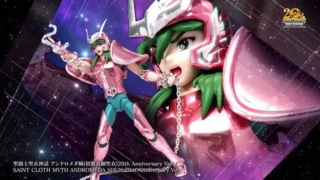 Saint Seiya Myth Cloth Andromeda Shun 20th Anniversary